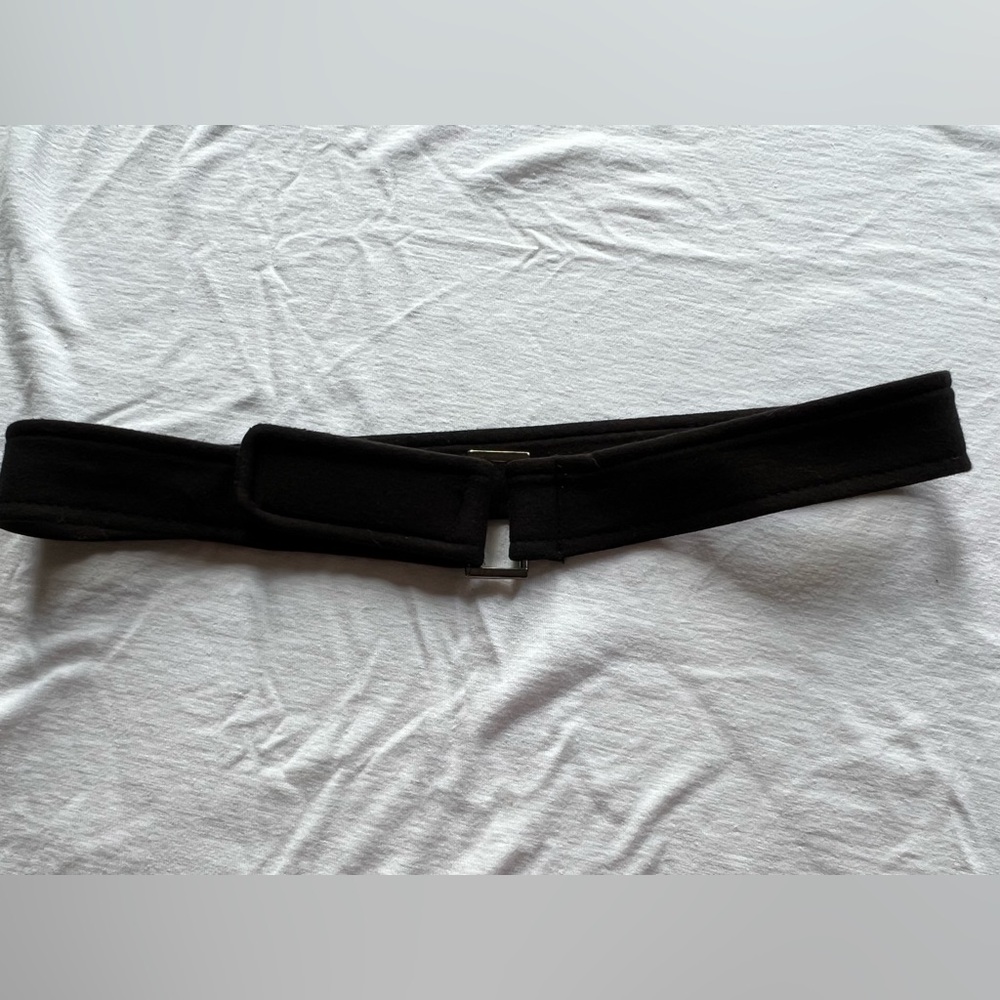 Women’s Black Cotton belt